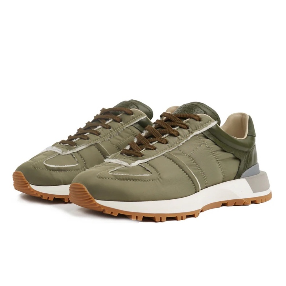 Maison Margiela 50-50 Sneakers in Olive